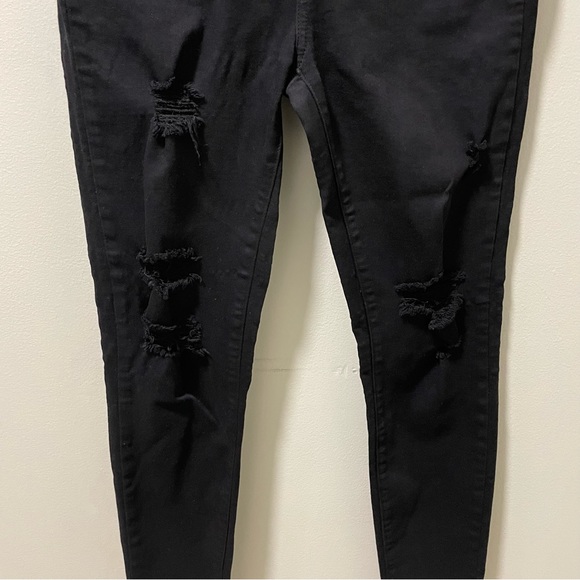 PAIGE Verdugo Black Ultra Skinny Jeans Size 30 - Picture 4 of 6